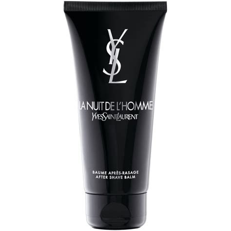 yves saint laurent la nuit de l'homme after shave|Saint Laurent after shave balm.